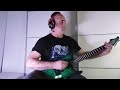 Rock metal impro instrumental con Schecter C-6 PRO y multiefectos Valeton Gp 200