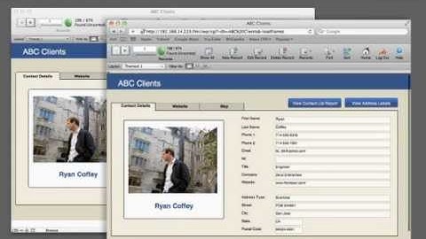FileMaker Pro 12 - database management for iPad, iPhone, Windows, Mac and the web