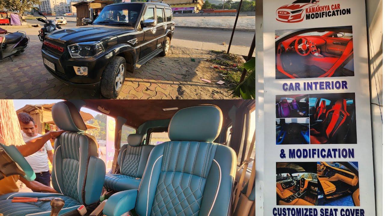 Mahindra Scorpio Best Interior Modification in Green | One Stop ...