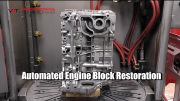 Automated Engine Block Restoration- Vapor Honing Technologies