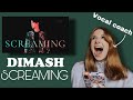 Vocal coach reacts to Dimash- “screaming”