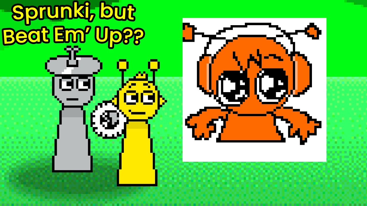 Sprunki, but BEAT EM' UP??