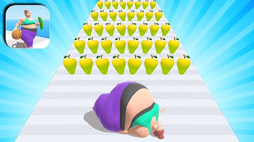Fat 2 Fit Gameplay All Levels iOS,Android Walkthrough Mobile Game Body Run 3D Mix Level G59VJS