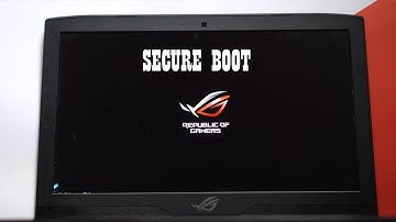 How to Disable/Turn off Secure Boot on ASUS Laptop