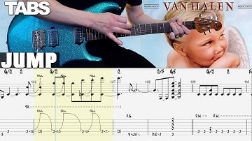 Thumbnail of Van Halen - Jump | Guitar cover WITH TABS | + live fills