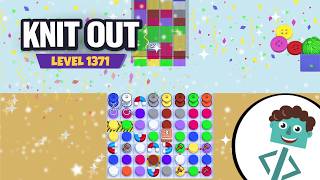 Knit Out Level 1371 | Walkthrough | No Boosters
