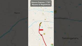 Basava Express17307Mysore To Bagalakote