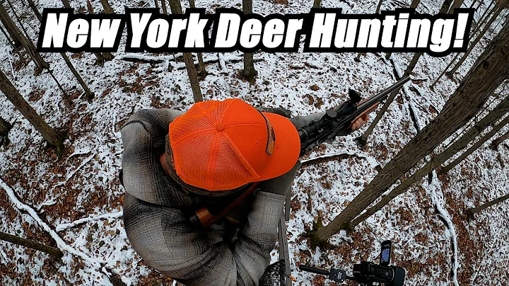 Self Filmed Opening Day Buck! | NY Rifle Deer Hunting 2025