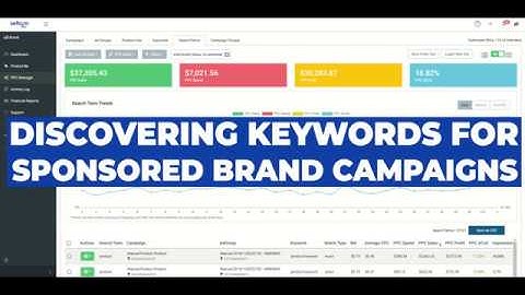 Discovering Keywords for Amazon Sponsored Brand Campaigns in Sellozo