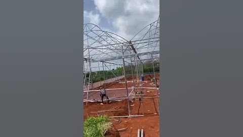 Nhà kính, nhà màng nông nghiệp theo tiêu chuẩn hiệp hội nhà kính châu âu.  Lien hệ sanova Việt Nam