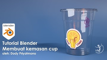 Tutorial Blender membuat kemasan cup