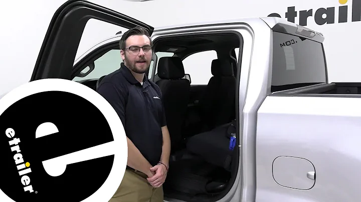 Setting up the WeatherTech 2nd Row Rear Auto Floor Mat on your 2021 Chevrolet Silverado 1500