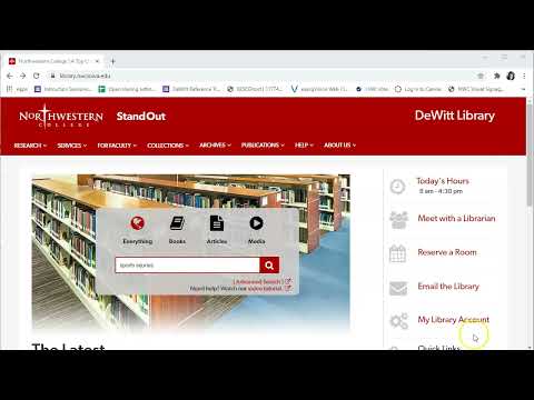 My Library Account