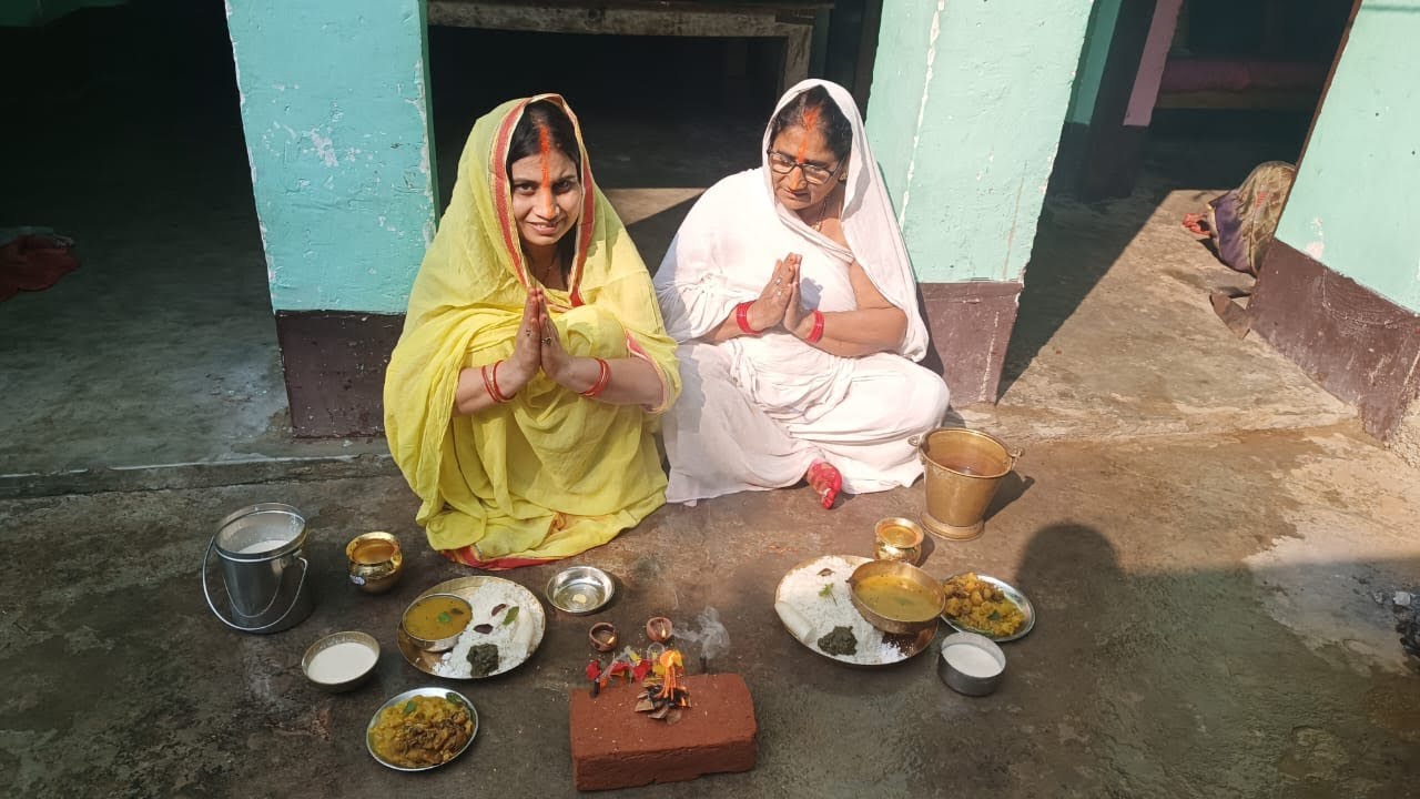 छठ पूजा 🙏🏻नहाये खाये पहला दिन 🙏🏻🌺