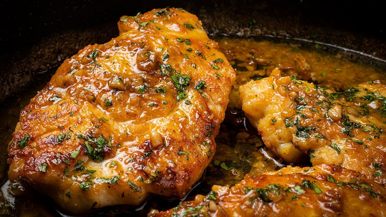 Fast and Easy 15-Minute Chicken Recipe For Dinner - Garlic Butter