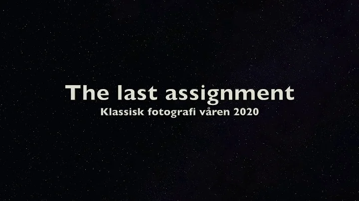 The last assignment - DayDayNews