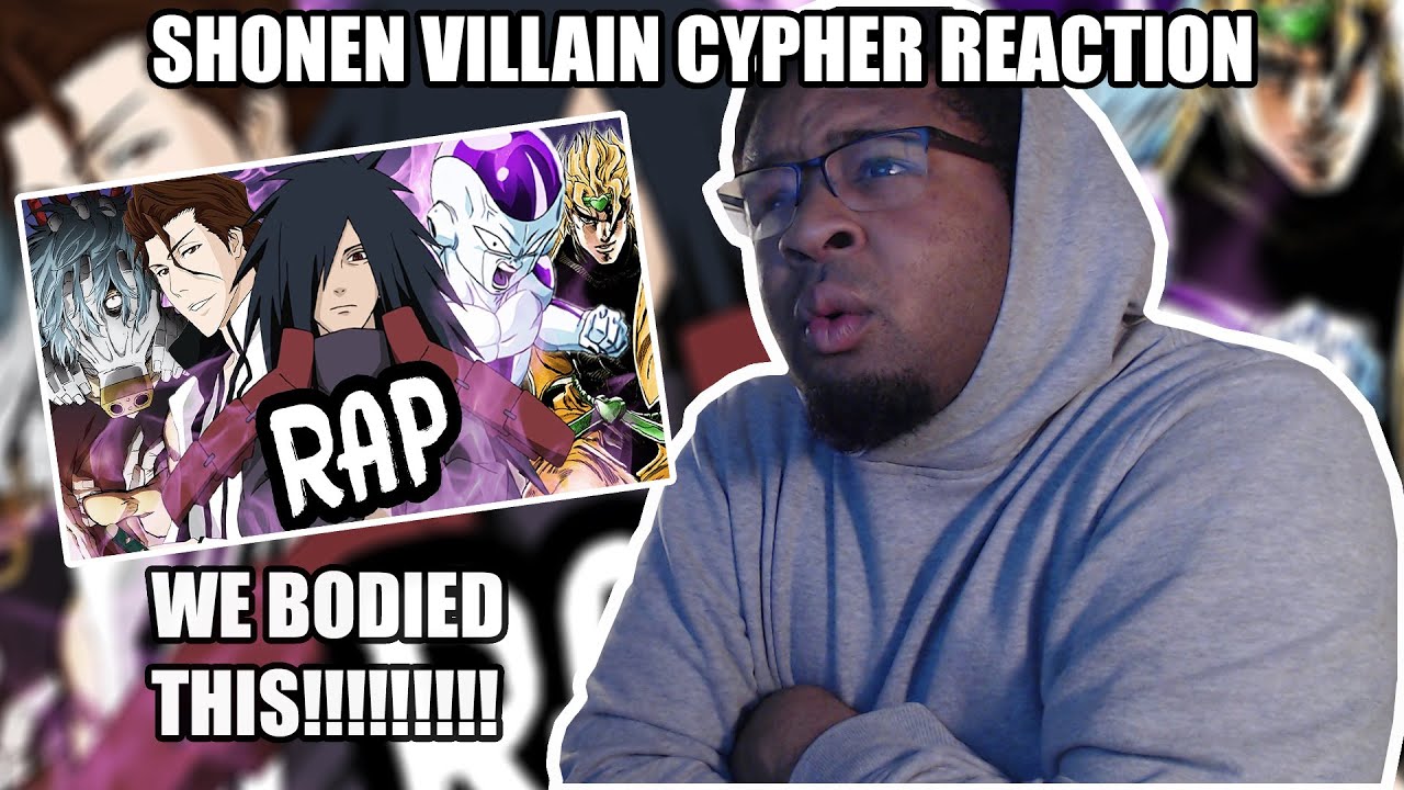 DizzyEight Reacts to SHONEN JUMP VILLAINS RAP CYPHER | RUSTAGE ft.VI Seconds, FabvL, NLJ & More