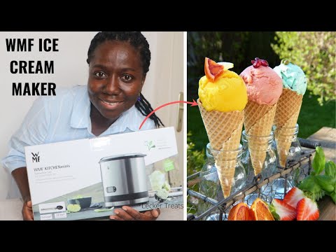 WMF KitichenMinis 3-in-1 Ice Cream Maker Unboxing | Homemade Ice Cream, Sorbet & Frozen Yoghurt