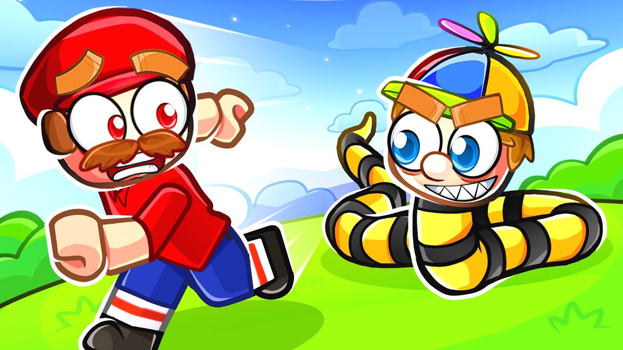 Джонни превратился в ЗМЕЮ!