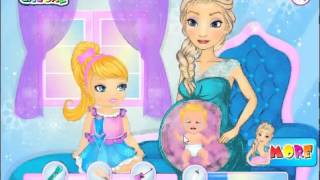Elsa Gebärmutter Baby Spielen Disney Frozen-Spiele, Baby Spiele - Spiele und Cartoons! - screenshot 2
