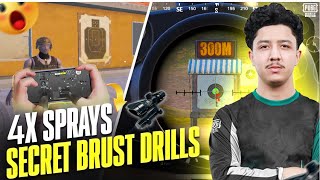 DRILLS AND SECRETS OF MASTERING SPRAYS IN PUBG AND BGMI • CRYPTO PUBG •