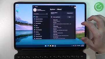HUAWEI MateBook E Windows 11 - How To Find Device & Hardware Info