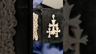 ChromeHearts diamond pendant #shorts #chromehearts #unboxing #jewellery #hypebeast