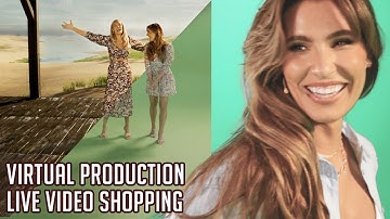 Live shopping in Real-time Virtual Production, VFX compositing in Aximmetry & Unreal Engine | Lindex