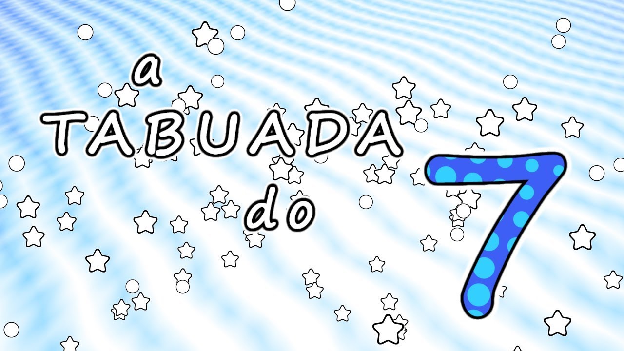 Tabuada do 5║Ouvindo e Aprendendo a tabuada de Multiplicação por 5『Tabuada  do CINCO』 