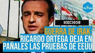 Ricardo Ortega Despedido Por Decir La Verdad Sobre La Guerra De Irak