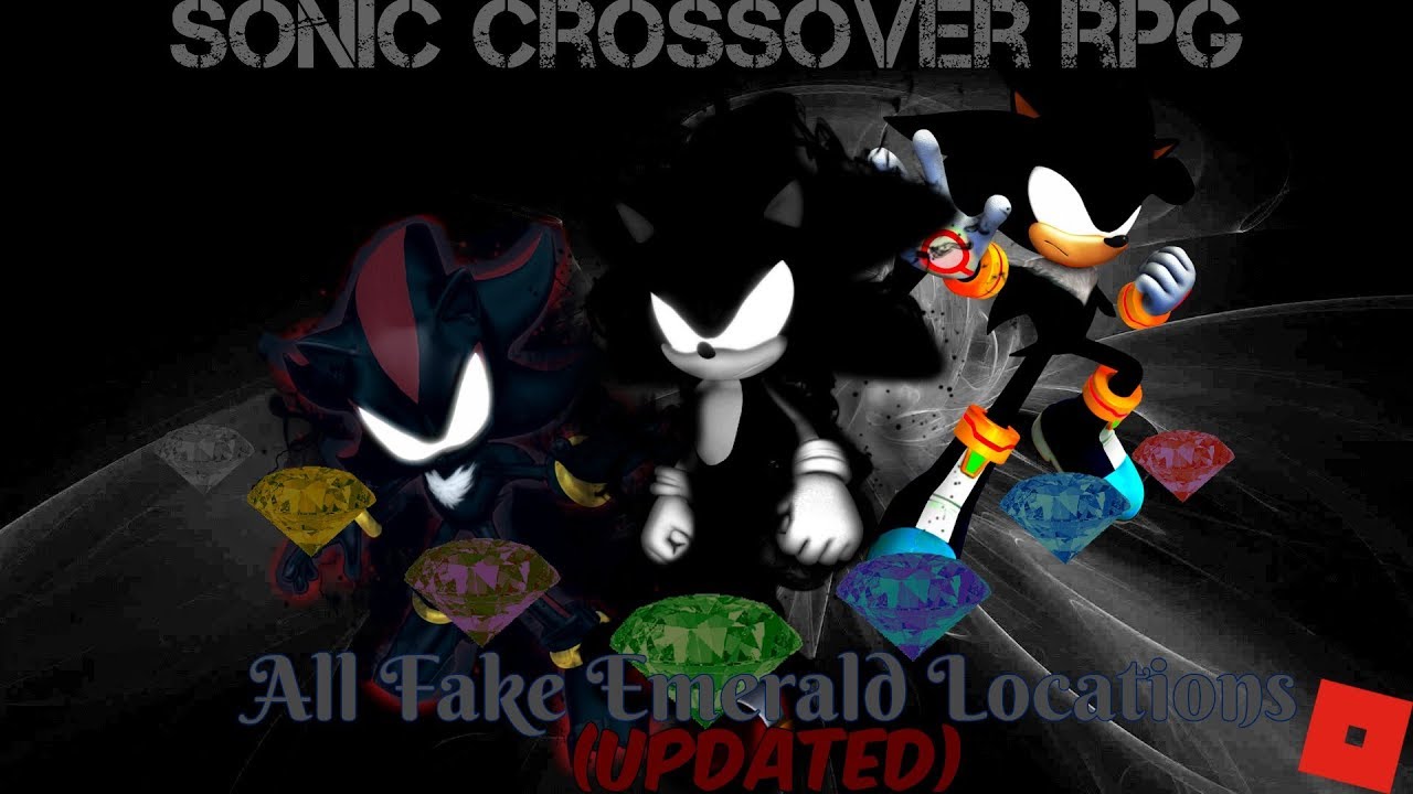 Roblox Sonic Crossover Rp Remake Map All Fake Emerald Locations New Map Youtube - crossover sonic 3d rpg v3 all fake emeralds loactions roblox