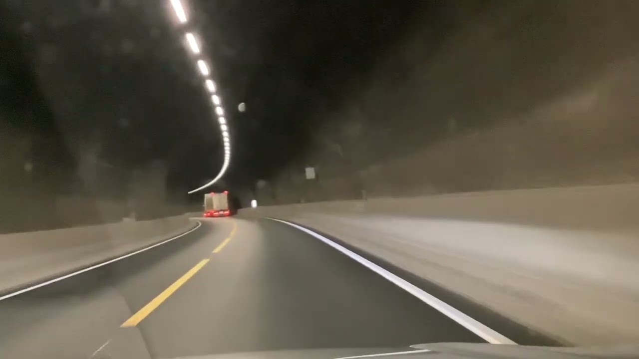 Kirkeheitunnelen in Mandal,south Norway.