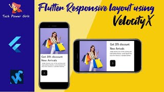 Responsive Flutter UI using VelocityX