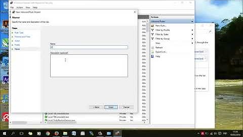 Open Port 80 in Windows 10