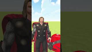 Thanos vs Thor vs Iron Man 🔥 Indian Theft Auto Epic Battle 💥 Who Wins? #shorts #shortsviral #ironman