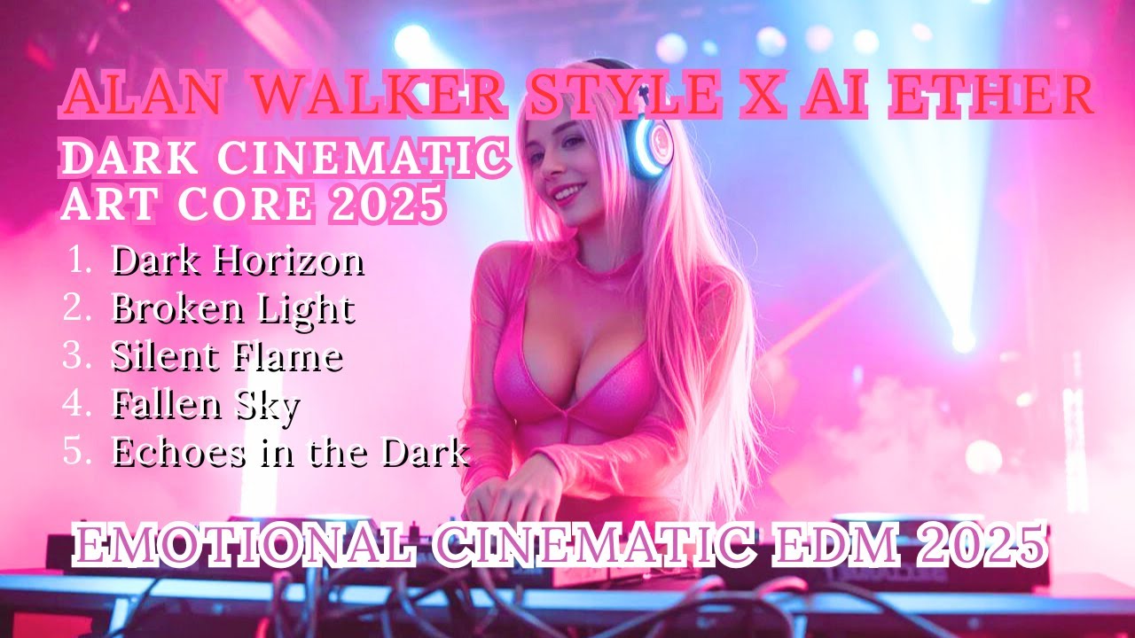 Alan Walker Style X AI Ether – Dark Horizon • Emotional & Sad EDM •  Dark Cinematic Art core 2025