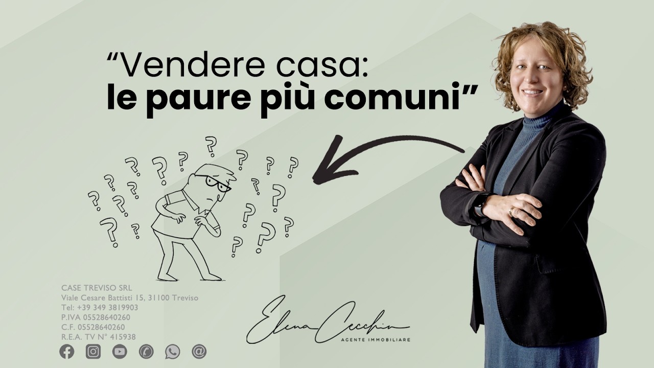 Le principali paure di chi vende casa