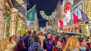 London Christmas Mayhem 😱 Bond Street Christmas Decor to Fortnum’s Dancing Puddings, Christmas 2023