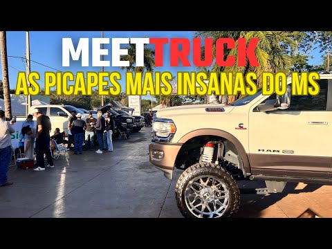 Meet & Truck 2025: As caminhonetes mais incríveis e solidariedade em Campo Grande (2ª edição)