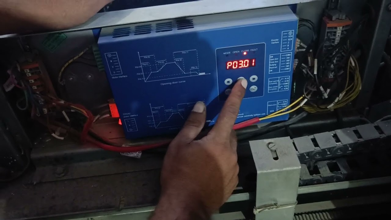 BG 201 DOOR DRIVE LEARNING PROCESS