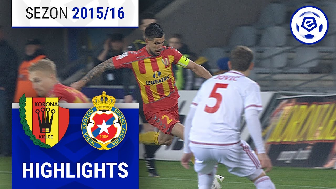 Korona Kielce - Wisła Kraków 3:2 | SKRÓT | Ekstraklasa 2015/16 | 34. Kolejka