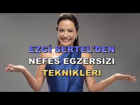 Teve2- Ebru Şinik Ezgi Sertel'e Nefes Tekniklerini Gösteriyor