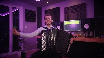 J. Brahms - Hungarian Dance No.5 (not so easy this time) | Milan Řehák - accordion