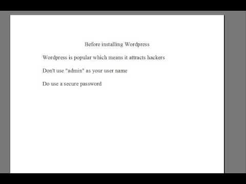 Make Sure Your Wordpress Site is Secure.mp4