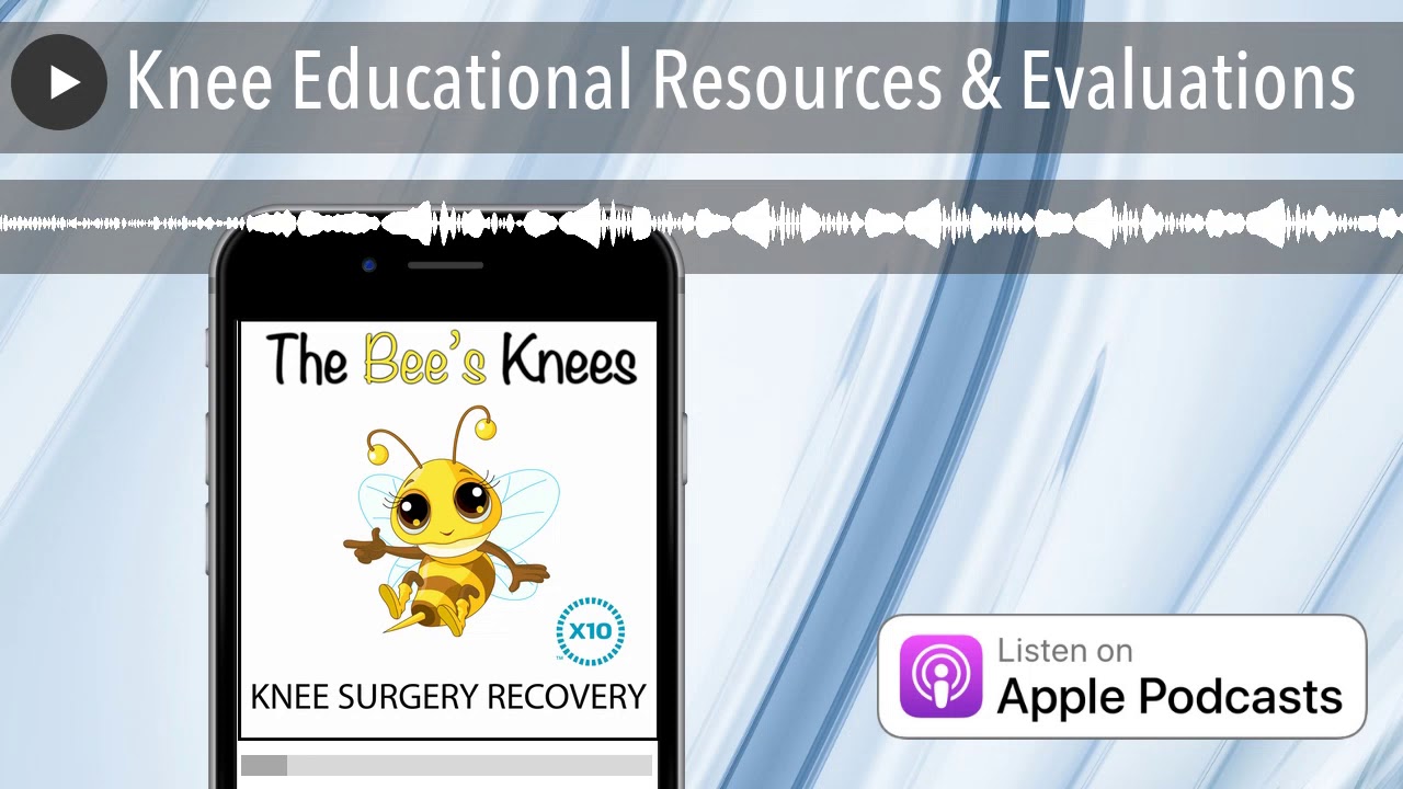 recovery pump Knee Educational Resources & Evaluations