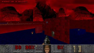 Doom (Kex) - E3M6 - Mt. Erebus (Secret Exit) 6.97