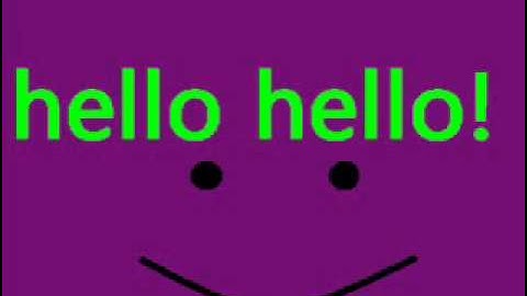 you say goodbye and i say hello! cartoon