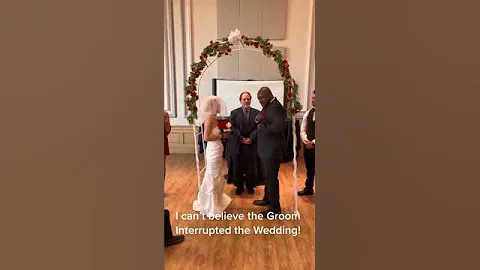 Man Confronts Cheating Wife at Wedding 😳
