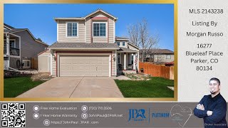 16277 Blueleaf Place, Parker, CO || 4 bed, 3 bath, 2 car attached garage, fireplace, chicken coop