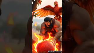 The farmer had a pheonix bird. he makes his living by selling apples 😨#ai #farmer #pheonixbirds